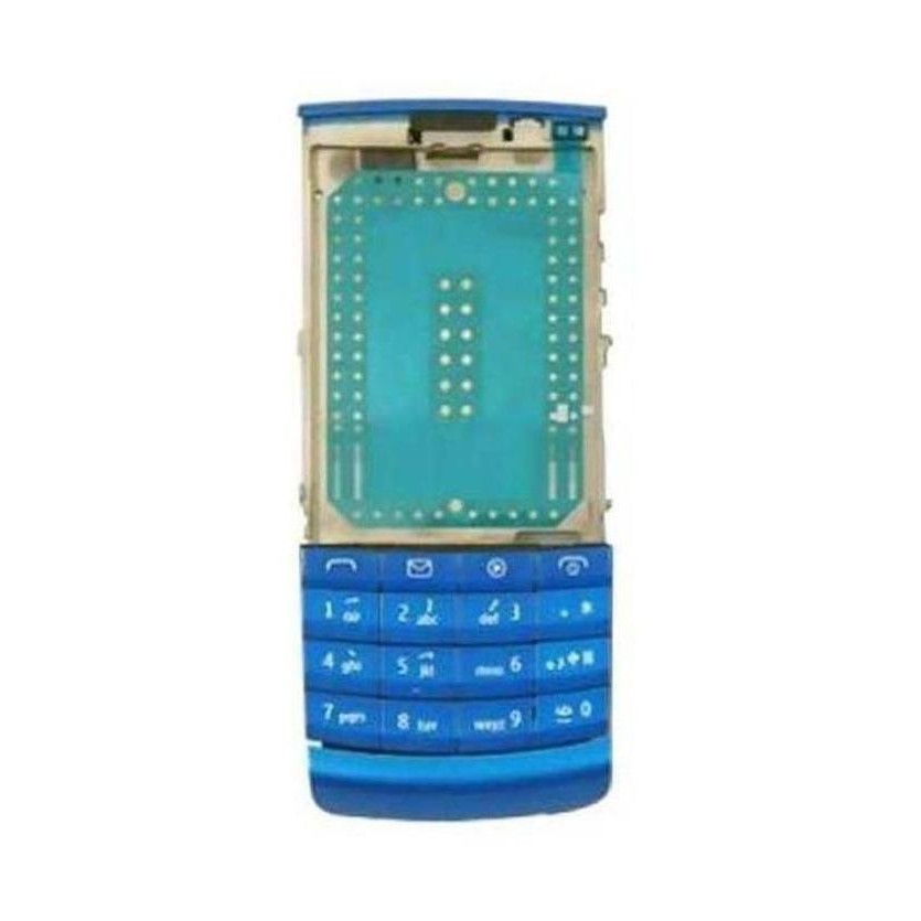 full body housing for nokia x3 02 touch and type blue