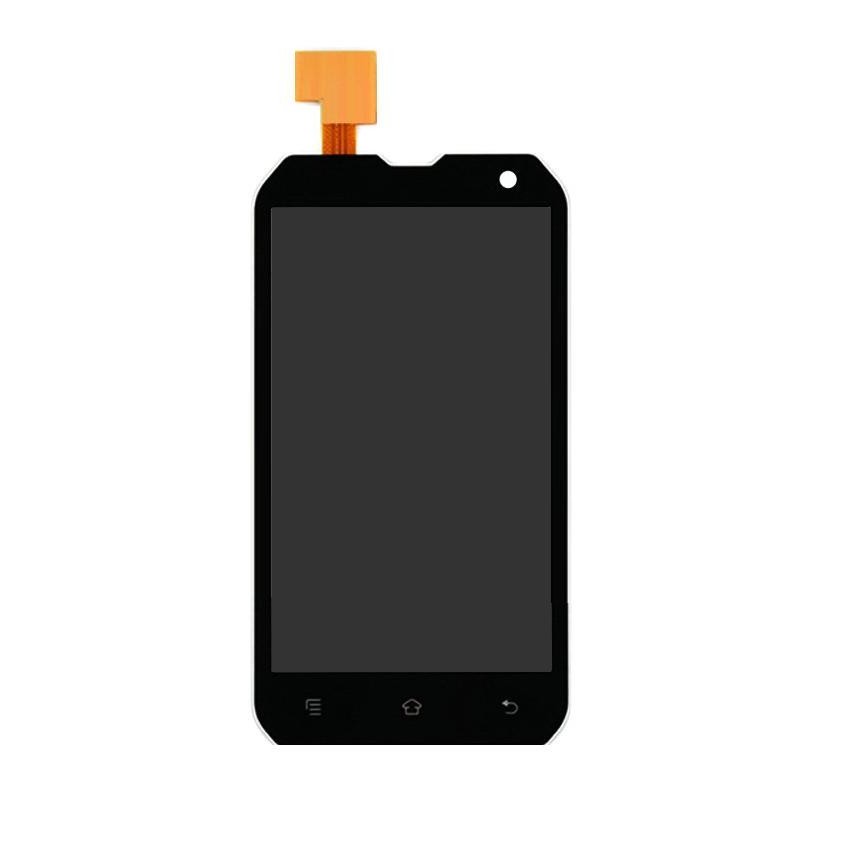 LCD with Touch Screen for Cat B15 - White by Maxbhi.com