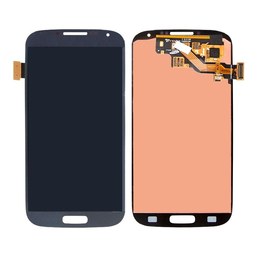 LCD with Touch Screen for Samsung I9506 Galaxy S4 Blue display glass combo folder