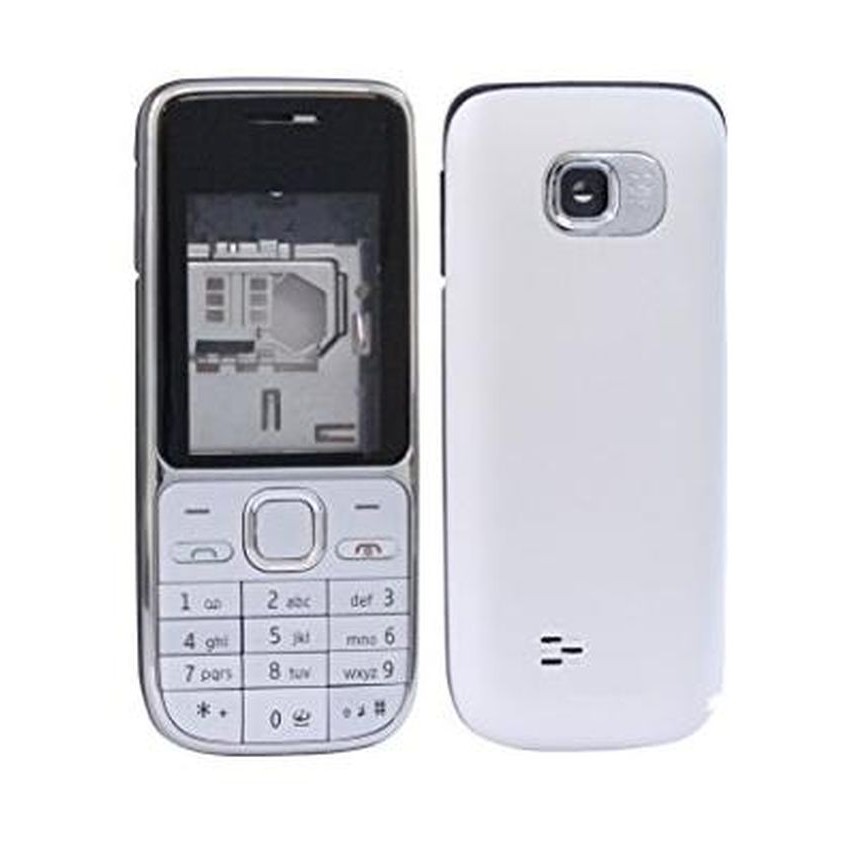Full Body Housing for Nokia C2-01 - White - Maxbhi.com