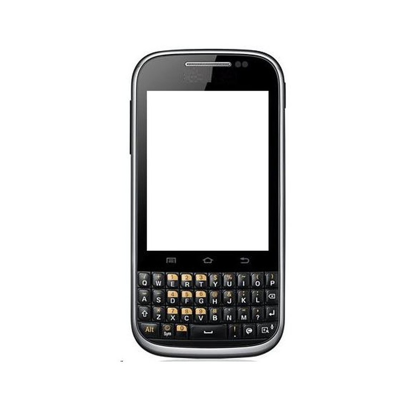 full body housing for samsung galaxy chat b5330 black