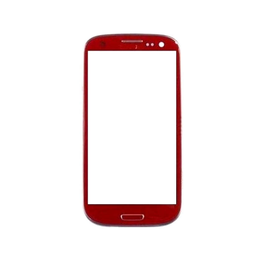 Replacement Front Glass For Samsung Galaxy S3 Neo Red By Maxbhi Com