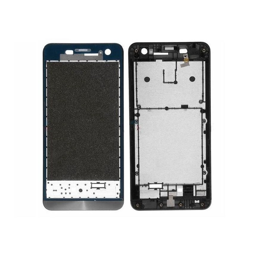 Lcd Frame Middle Chassis For Asus Zenfone 5 16gb Purple By Maxbhi Com
