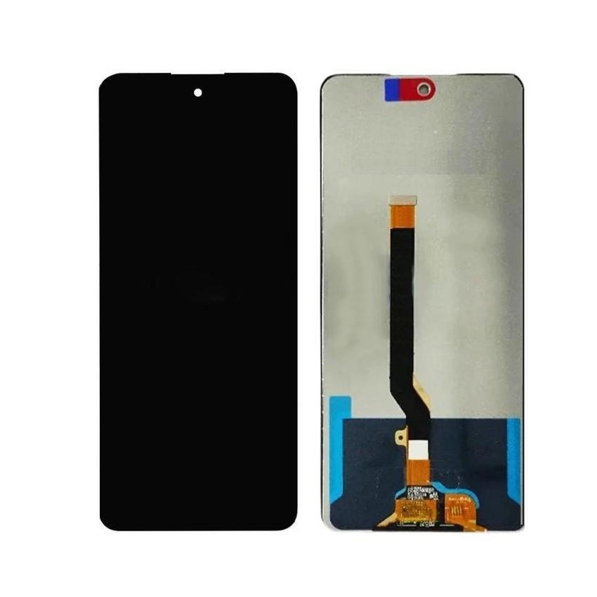 LCD with Touch Screen for Tecno Pova 2 - White by Maxbhi.com