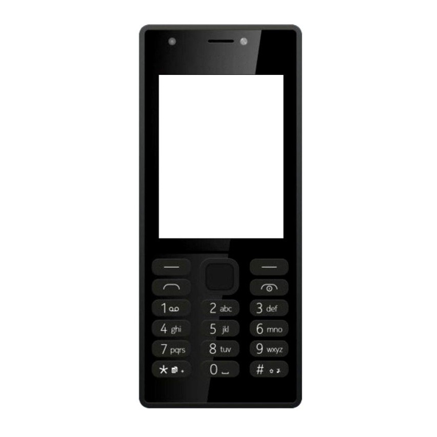 full body housing for nokia 216 dual sim black