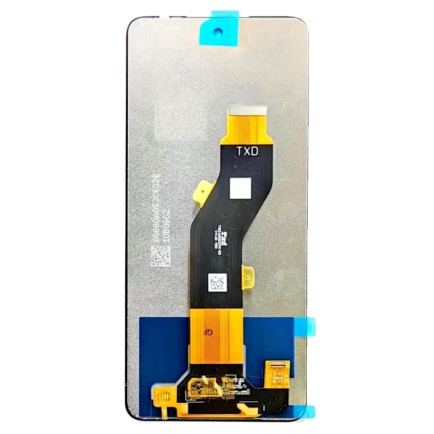 LCD with Touch Screen for Itel P55 4G - Black by Maxbhi.com