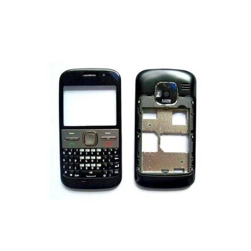 full body housing for nokia e5 black