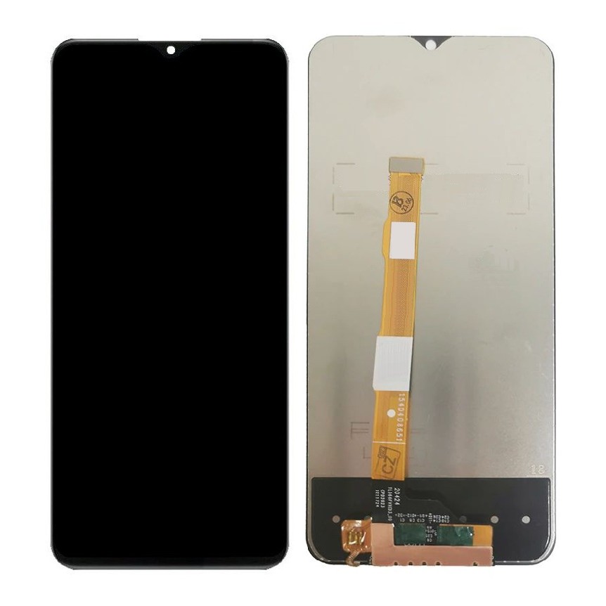 LCD with Touch Screen for Vivo iQOO Z5x - Orange by Maxbhi.com