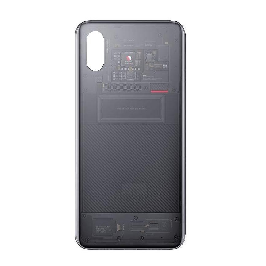 Back Panel Cover For Xiaomi Mi 8 Explorer Black Maxbhi Com