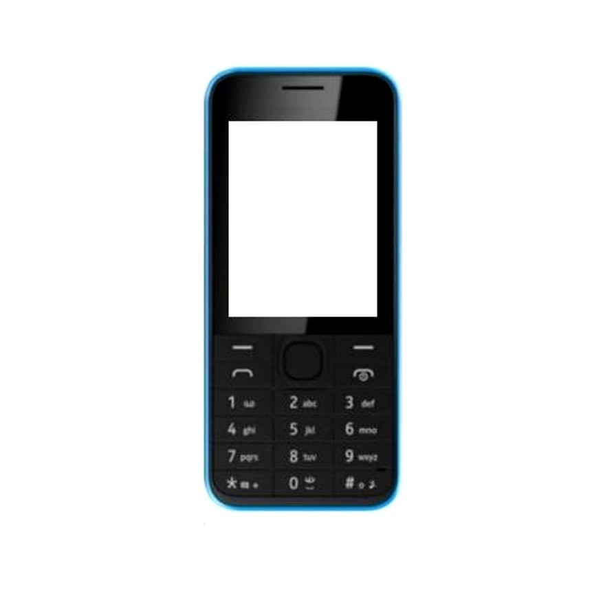 full body housing for nokia 207 blue