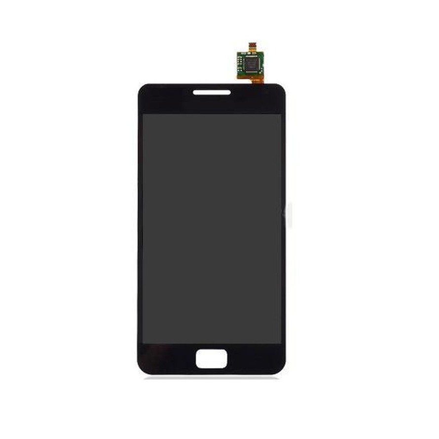 Lcd With Touch Screen For Samsung Galaxy S2 Mini Black Display Glass Combo Folder