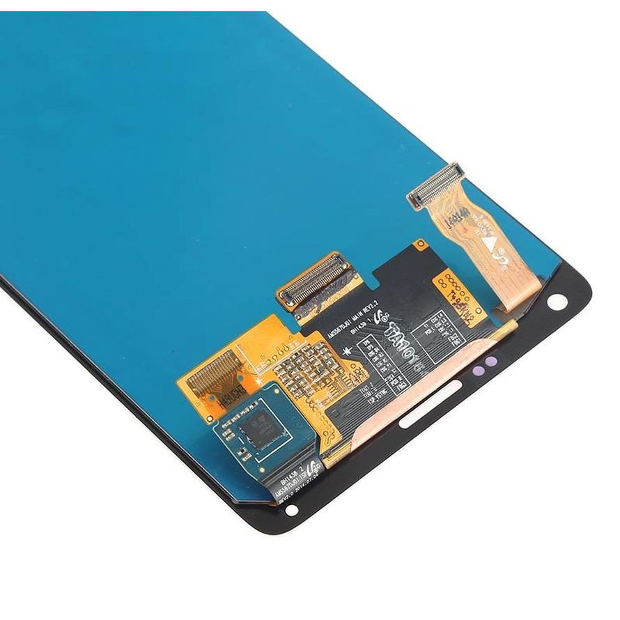 LCD with Touch Screen for Samsung Galaxy Note 4 - Pink by Maxbhi.com