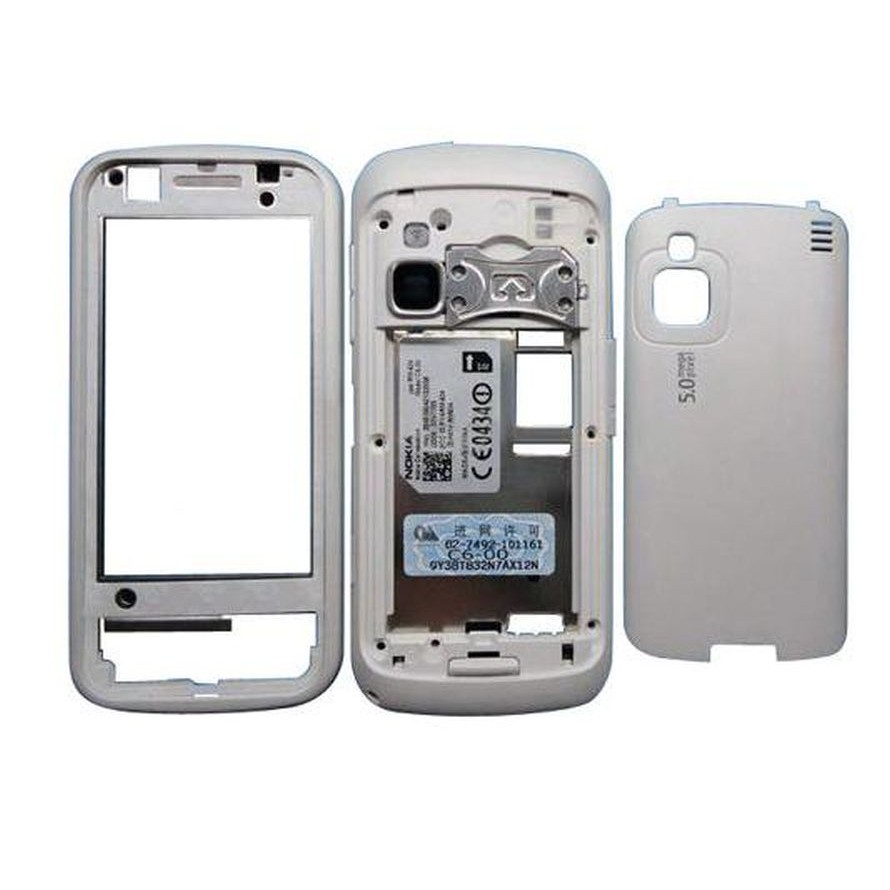 full body housing for nokia c6 white
