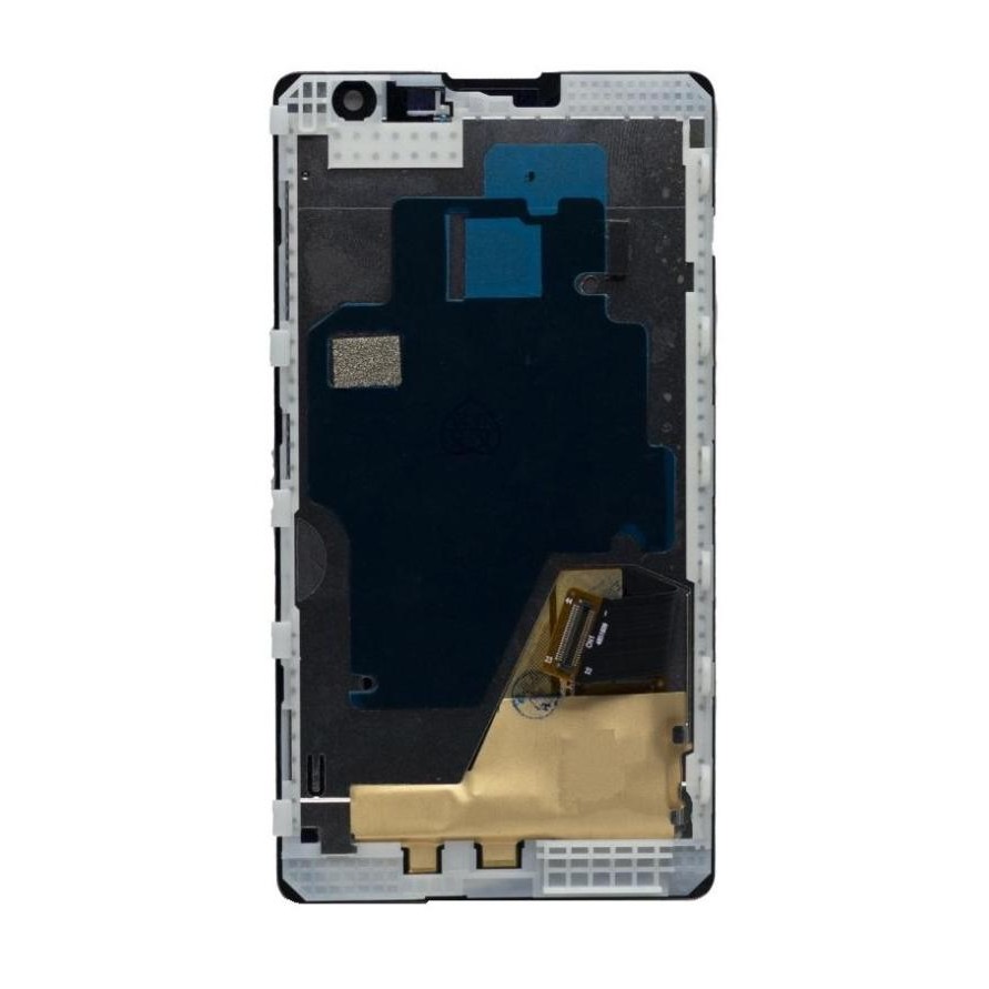lcd with touch screen for nokia lumia 1020 black display glass combo folder