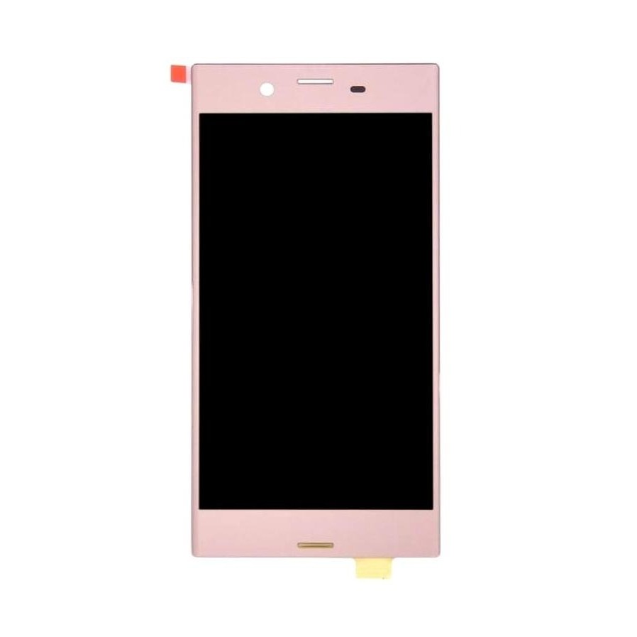 LCD with Touch Screen for Sony Xperia XZ - Pink by Maxbhi.com