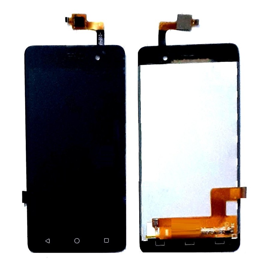 LCD with Touch Screen for Micromax Bolt Supreme 4 Black Gold