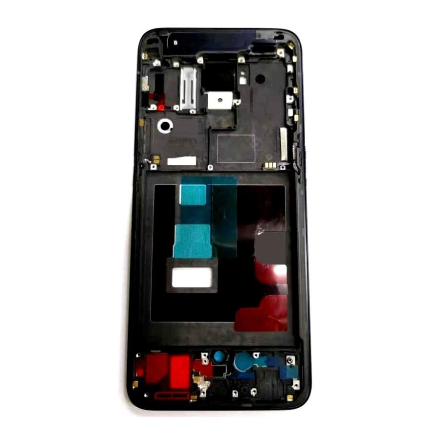 LCD Frame Middle Chassis for Oppo Reno 2 - Black by Maxbhi.com