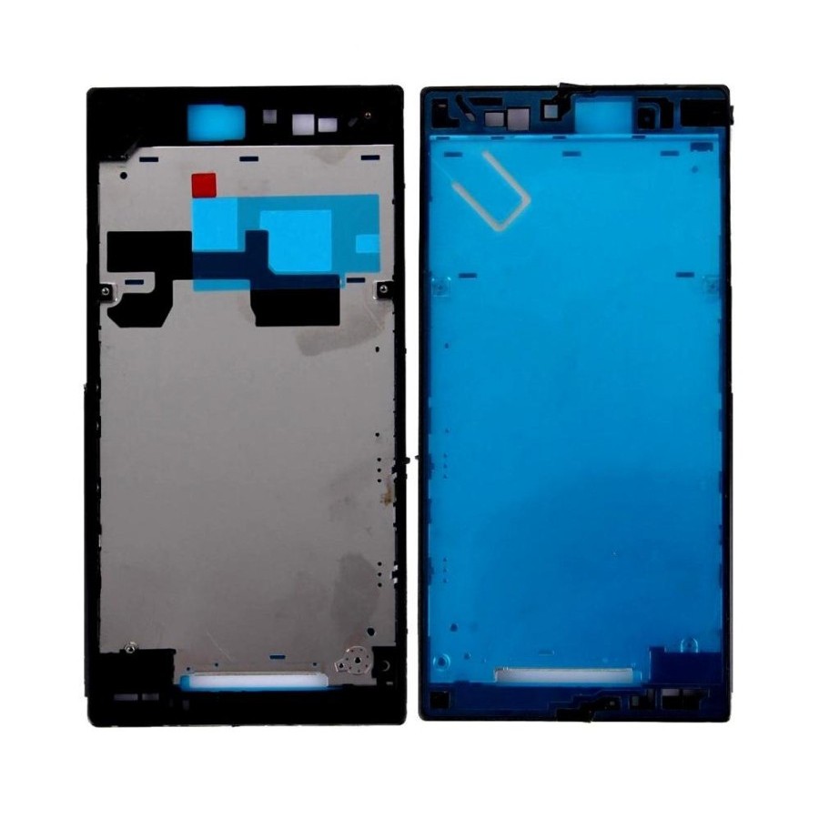 Lcd Frame Middle Chassis For Sony Xperia Z Ultra Black By Maxbhi Com