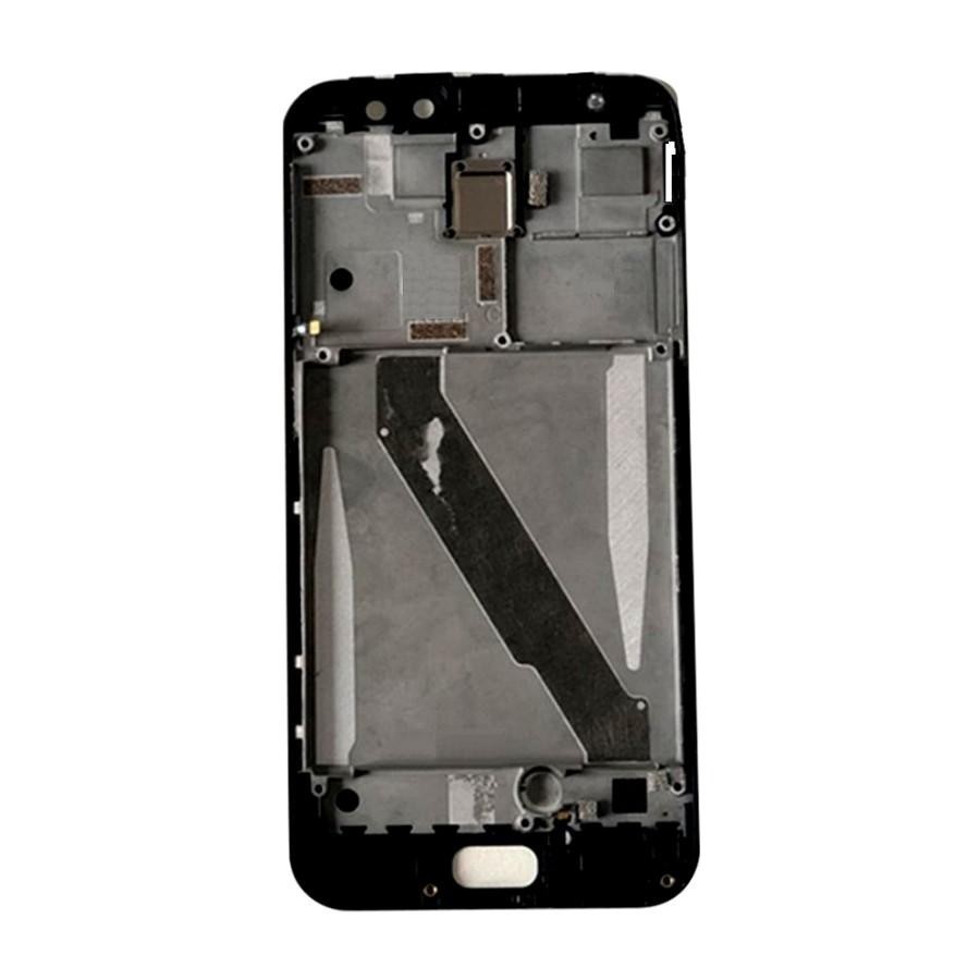 Lcd Frame Middle Chassis For Asus Zenfone 4 Selfie Pro Zd552kl Black By Maxbhi Com