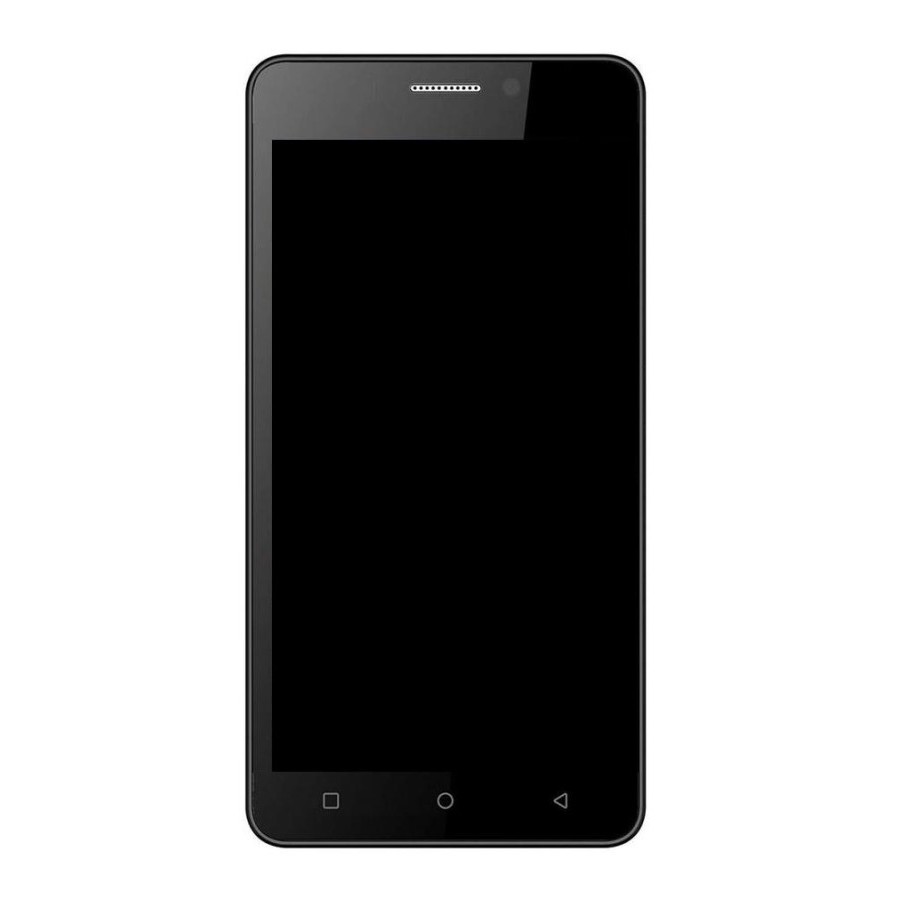 LCD Frame Middle Chassis for Intex Aqua Supreme Plus Black by