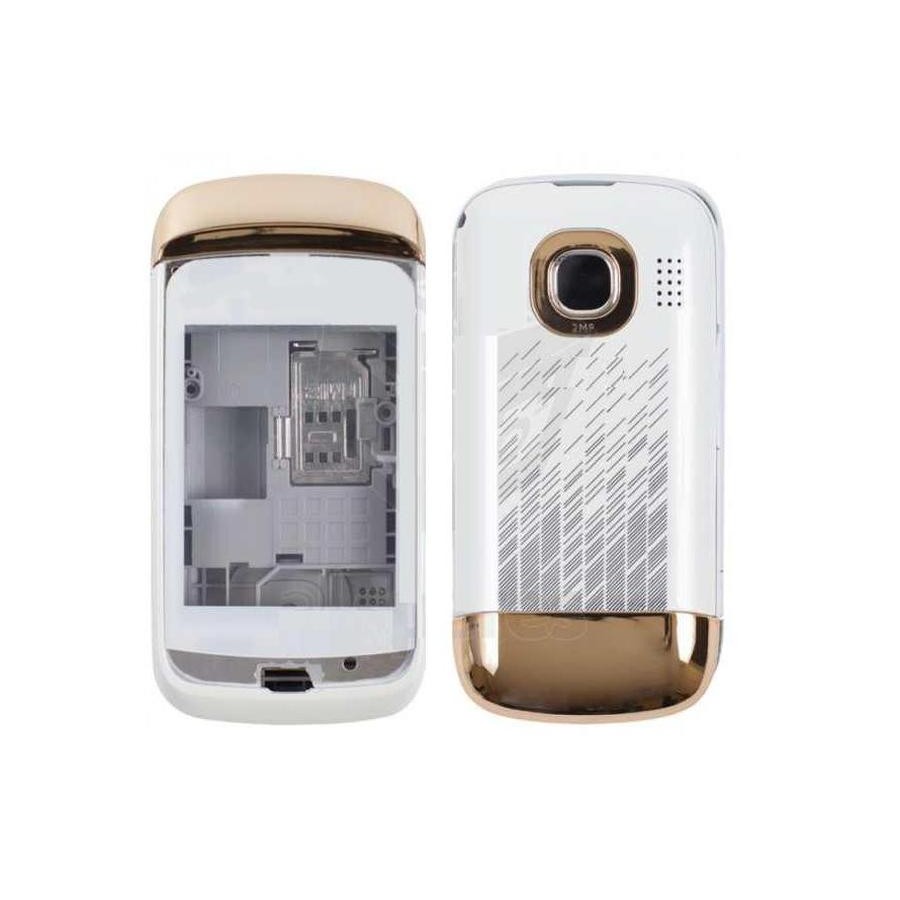 full body housing for nokia c2 06 touch and type white