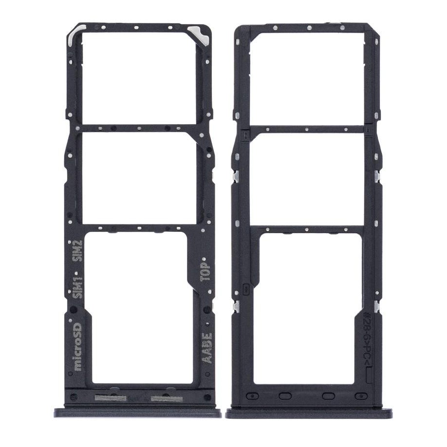SIM Card Holder Tray for Samsung Galaxy A12 Black