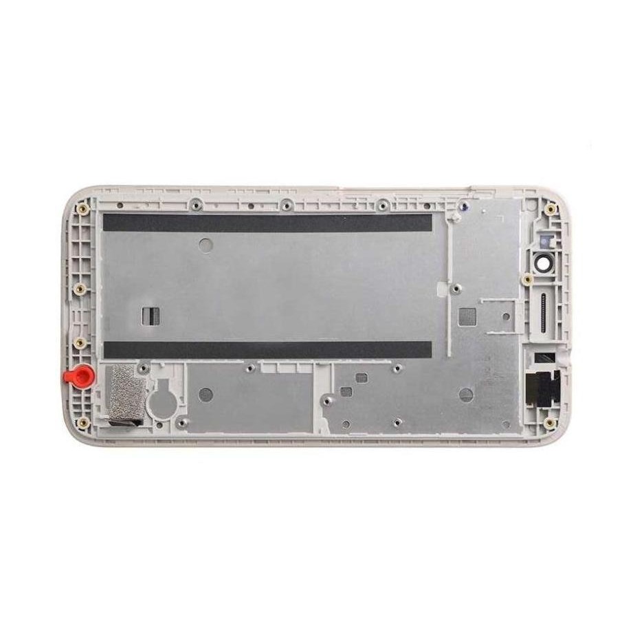 LCD Frame Middle Chassis for Huawei Y3 2018 White by Maxbhi