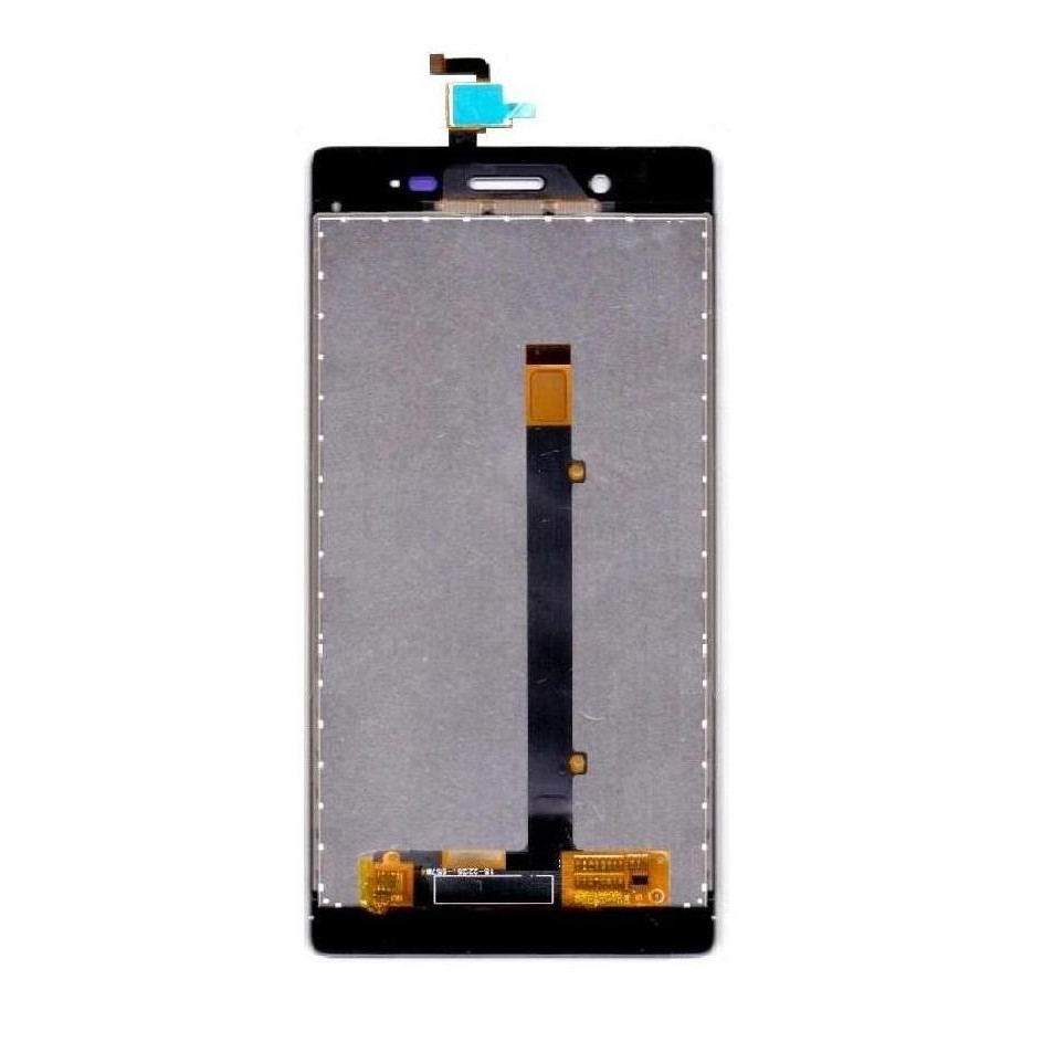 LCD with Touch Screen for Lava X10 White by