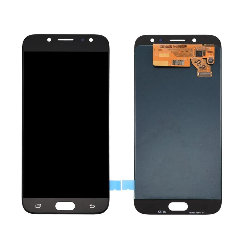 Lcd With Touch Screen For Samsung Galaxy J7 2017 Black By Maxbhi Com