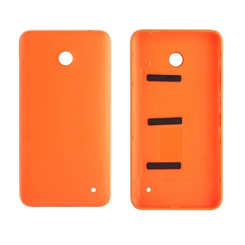 Back Panel Cover for Nokia Lumia 630 - Orange - Maxbhi.com