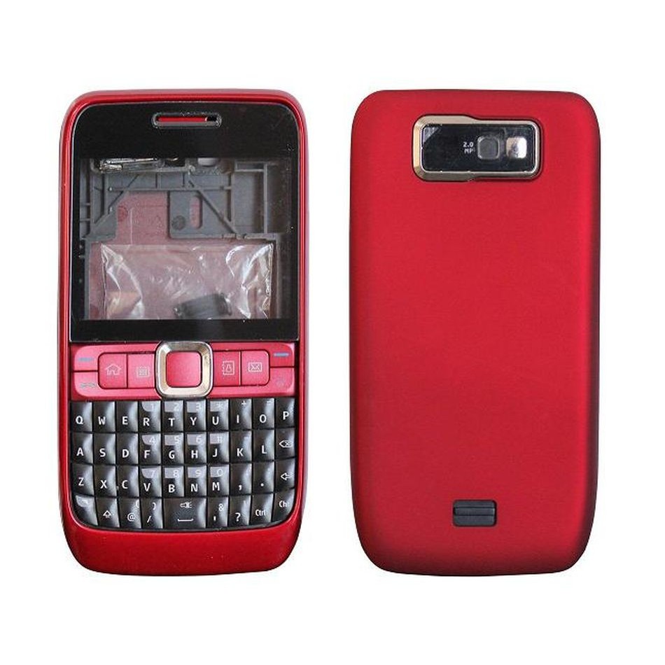 Full Body Housing For Nokia E63 Red Maxbhi Com