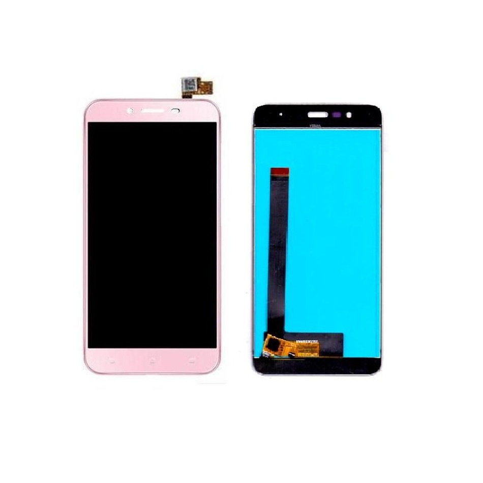 Lcd With Touch Screen For Asus Zenfone 3 Max Zc553kl Pink By Maxbhi Com