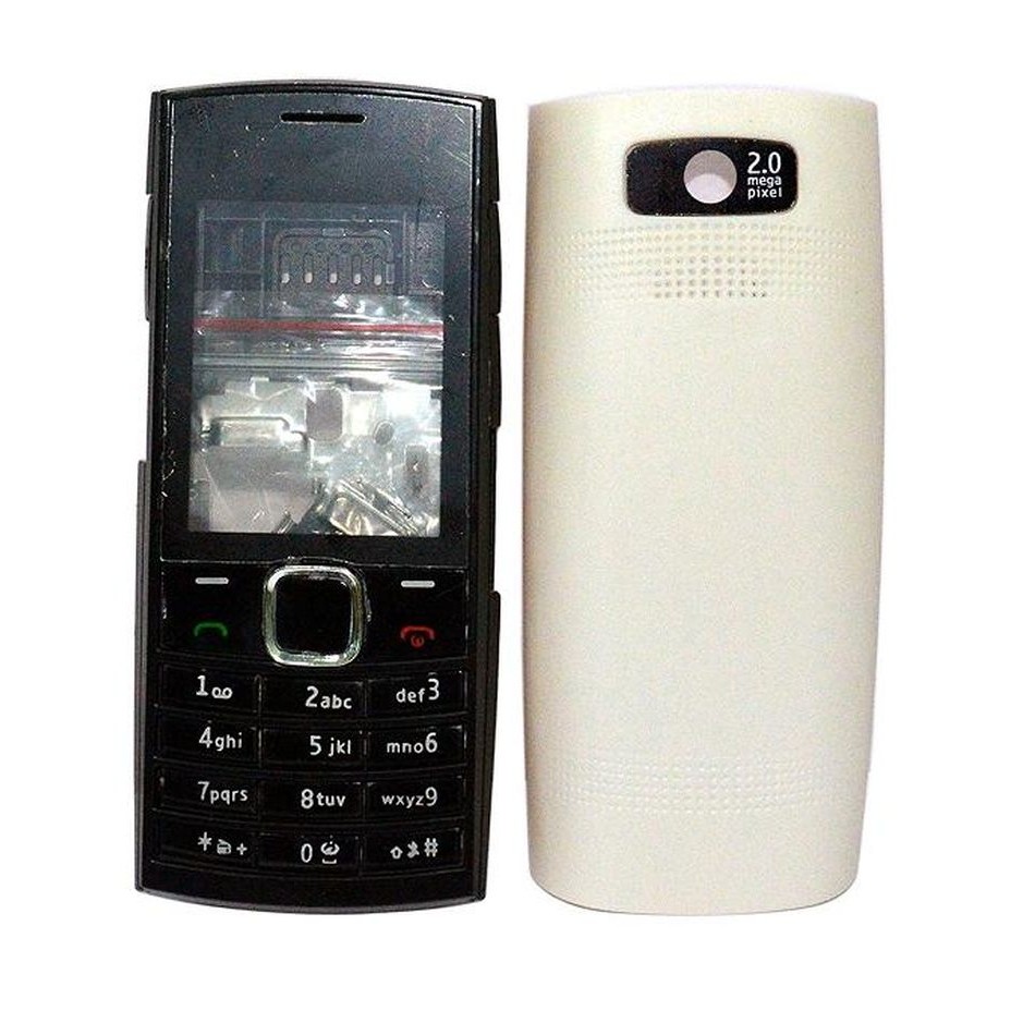 full body housing for nokia x2 02 white