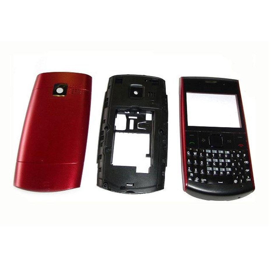 full body housing for nokia x2 01 red