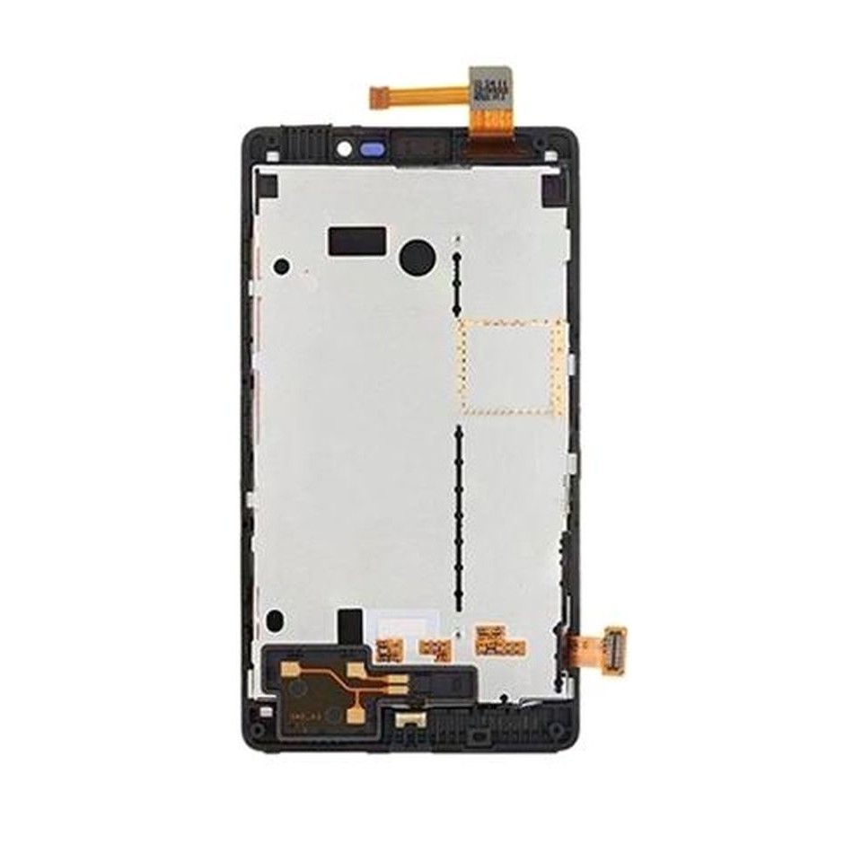 lcd with touch screen for nokia lumia 820 black display glass combo folder
