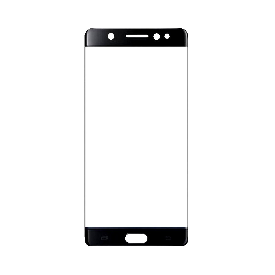 Replacement Front Glass For Samsung Galaxy Note Fan Edition Silver By Maxbhi Com