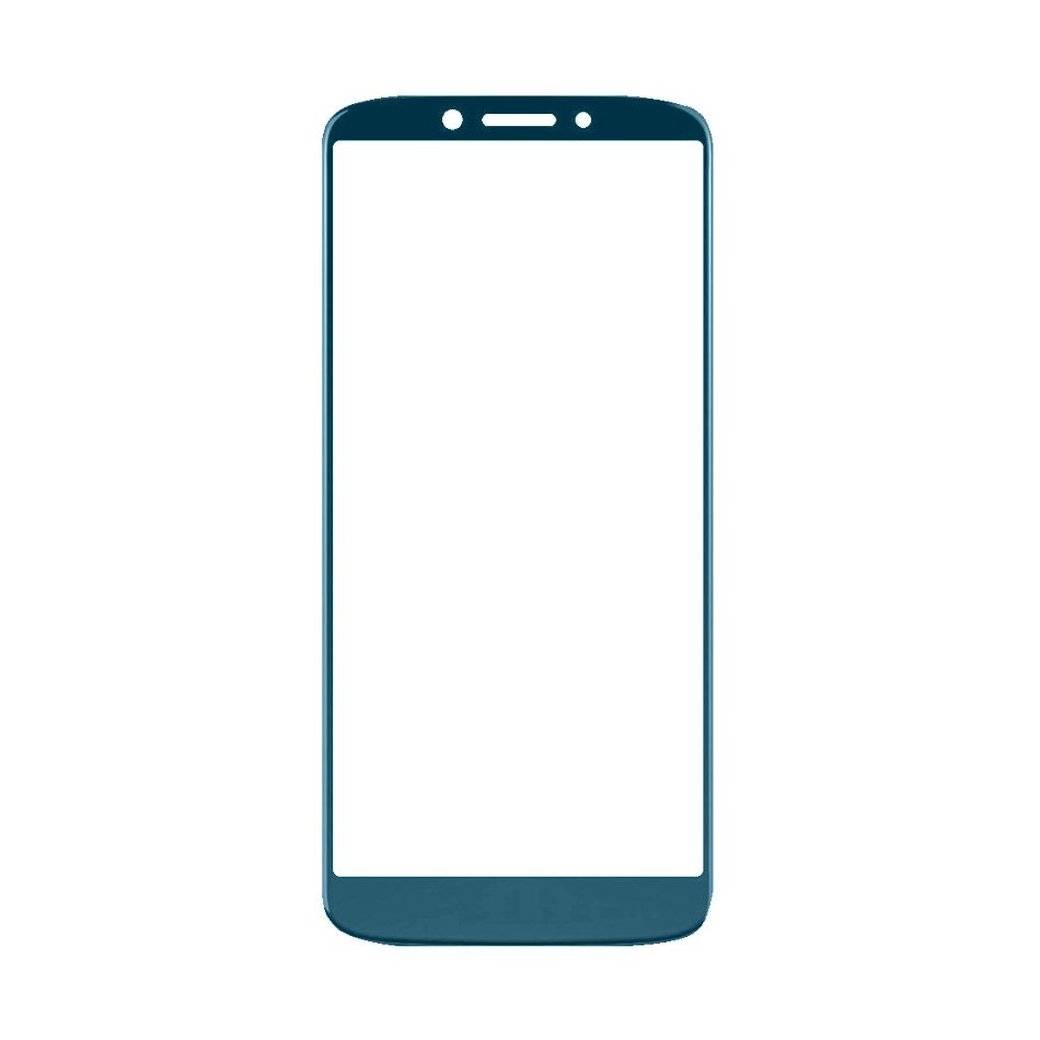 Replacement Front Glass For Motorola Moto E5 Plus Sky By Maxbhi Com