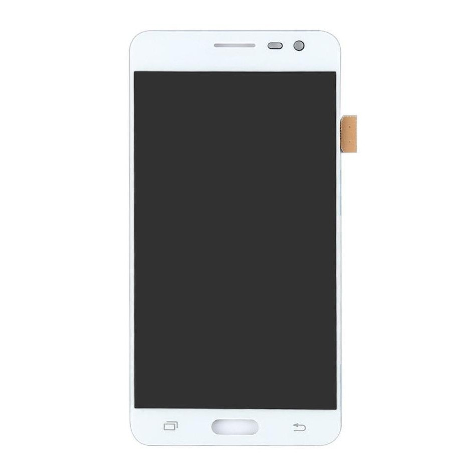 lcd with touch screen for samsung galaxy j3 pro white display glass combo folder