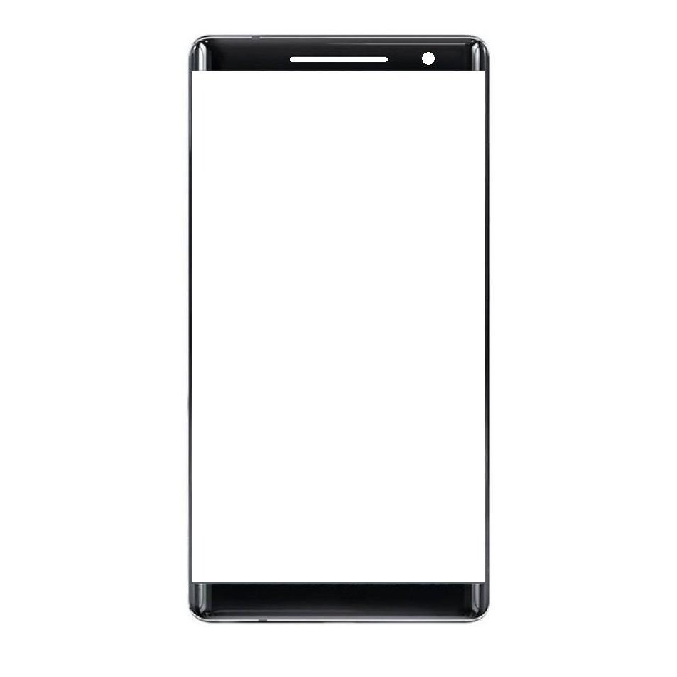 front glass for nokia 8 sirocco black