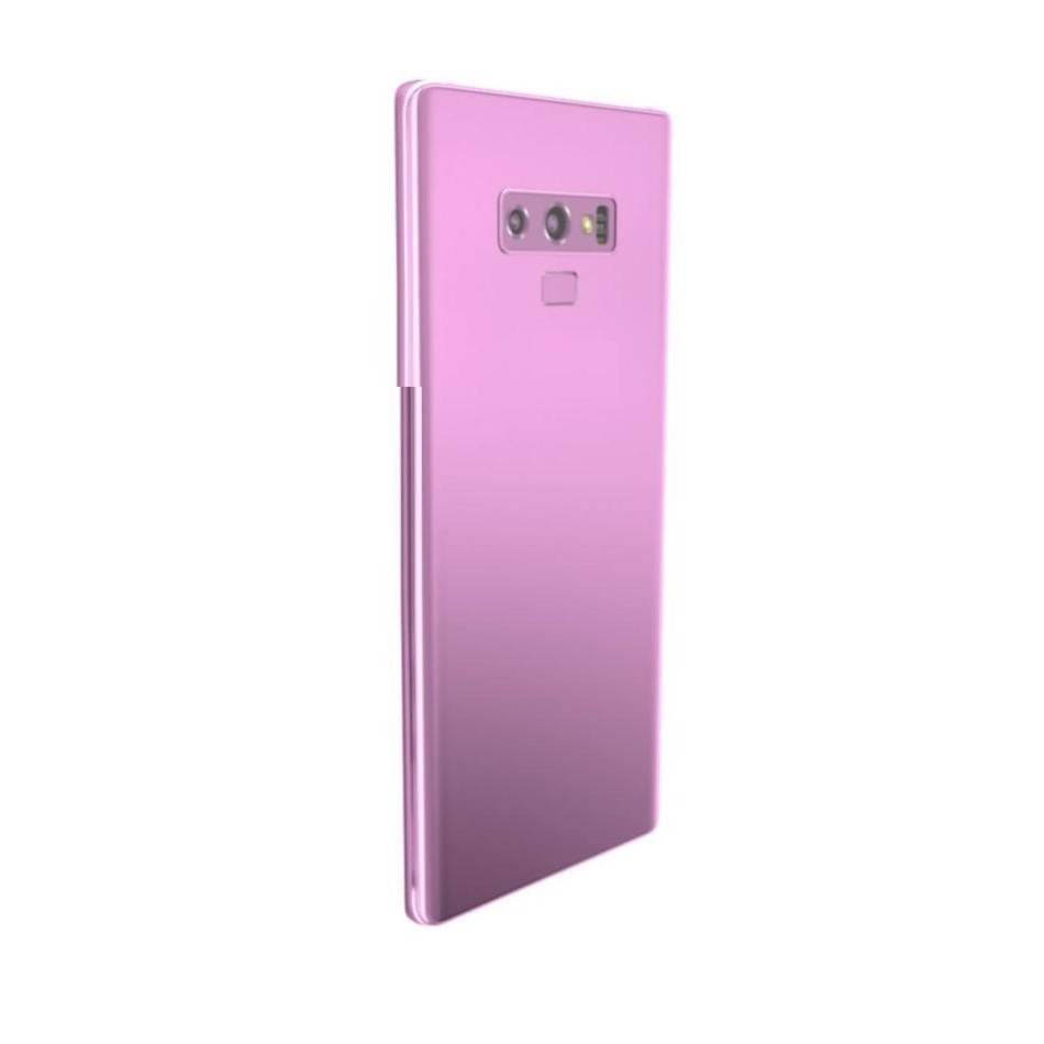 Samsung Galaxy Note 9 パープル ケース付き Samsung Galaxy Note 9 case,Clear Note 9 case Shockproof TPU Bumper