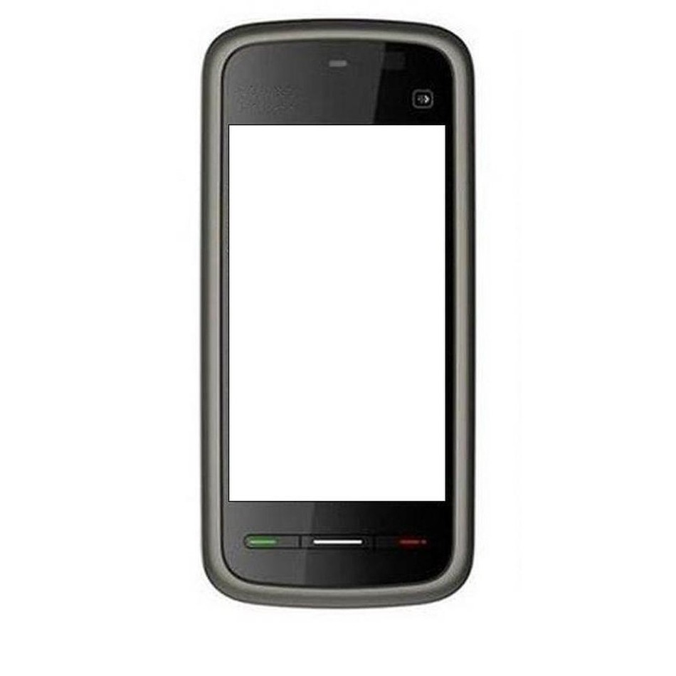 Full Body Housing for Nokia 5233 - Black & Red - Maxbhi.com