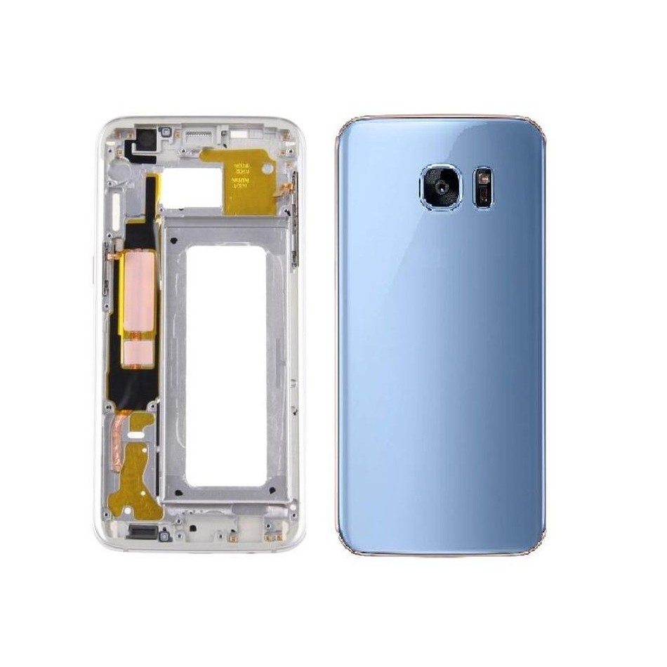 full body housing for samsung galaxy s7 edge 64gb blue