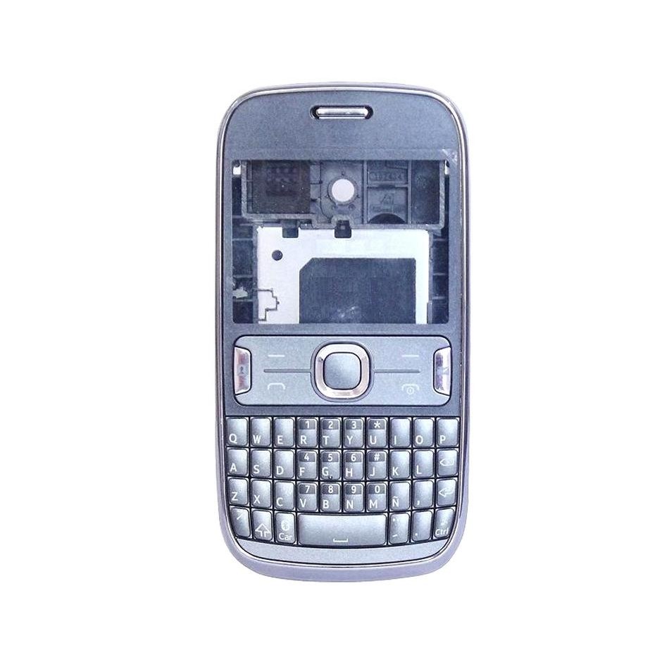 full body housing for nokia asha 302 blue