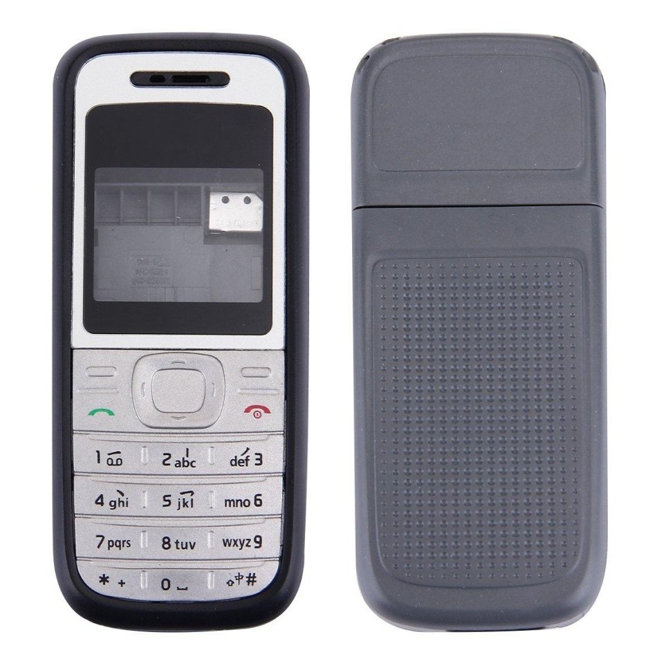 full body housing for nokia 1208 white