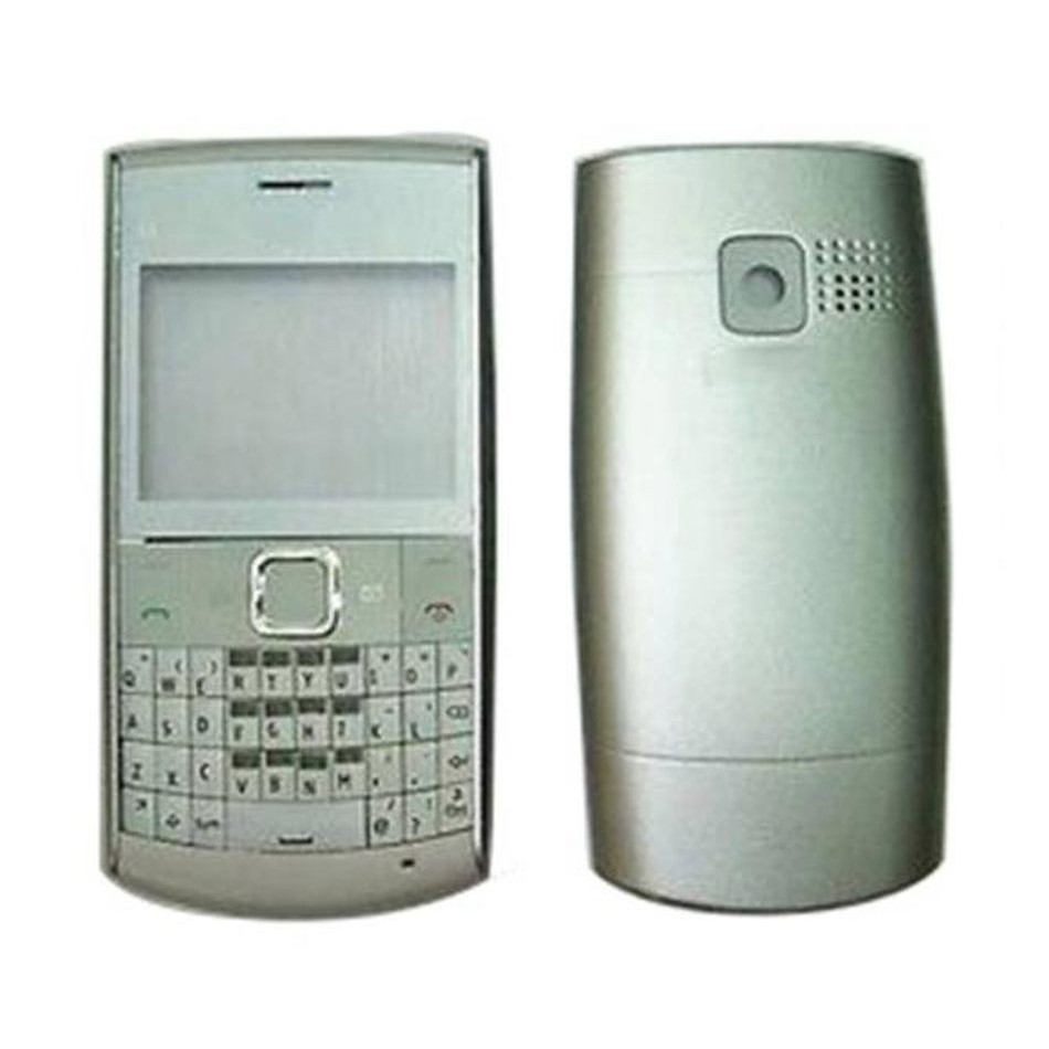 full body housing for nokia x2 01 silver