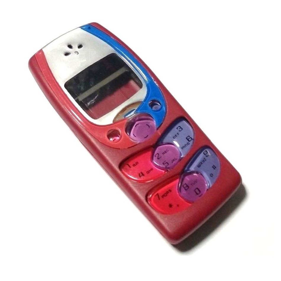full body housing for nokia 2300 grey wine red