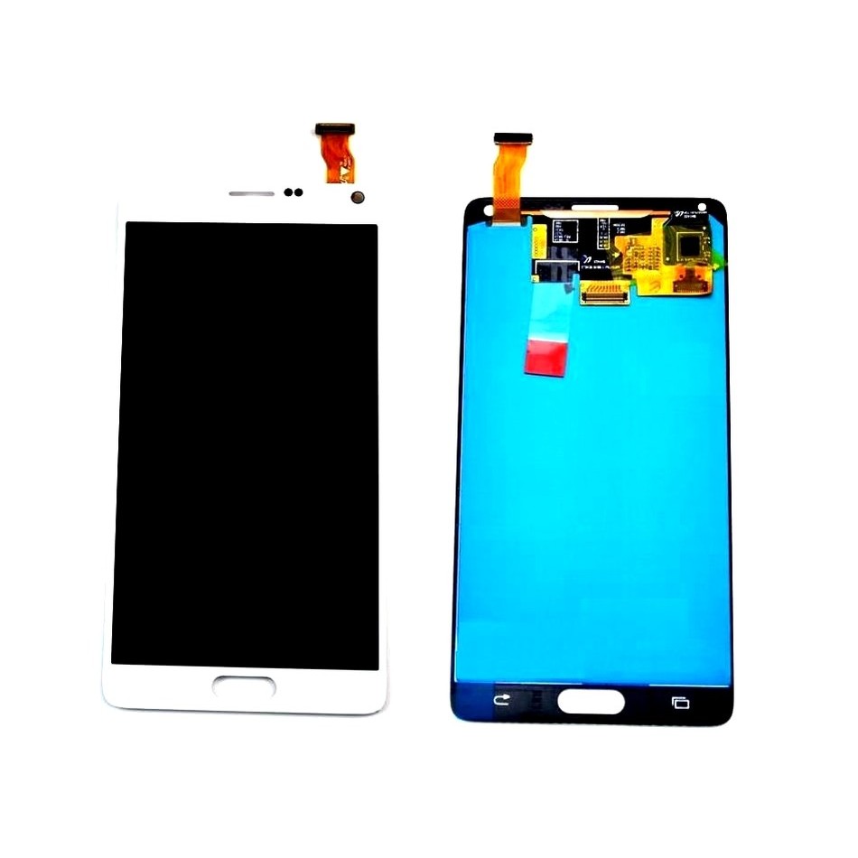 LCD with Touch Screen for Samsung Galaxy Note 4 White by