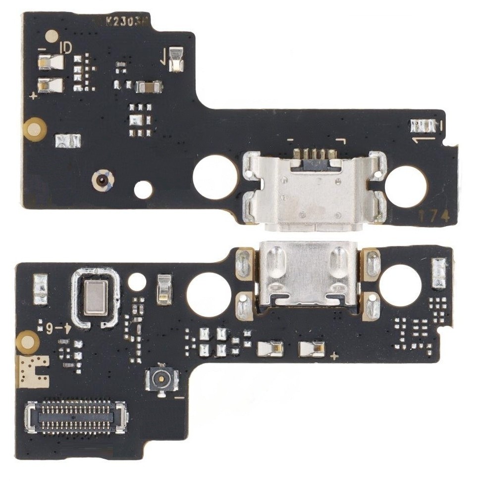 Charging Connector Flex PCB Board for Xiaomi Redmi 12C by Maxbhi.com