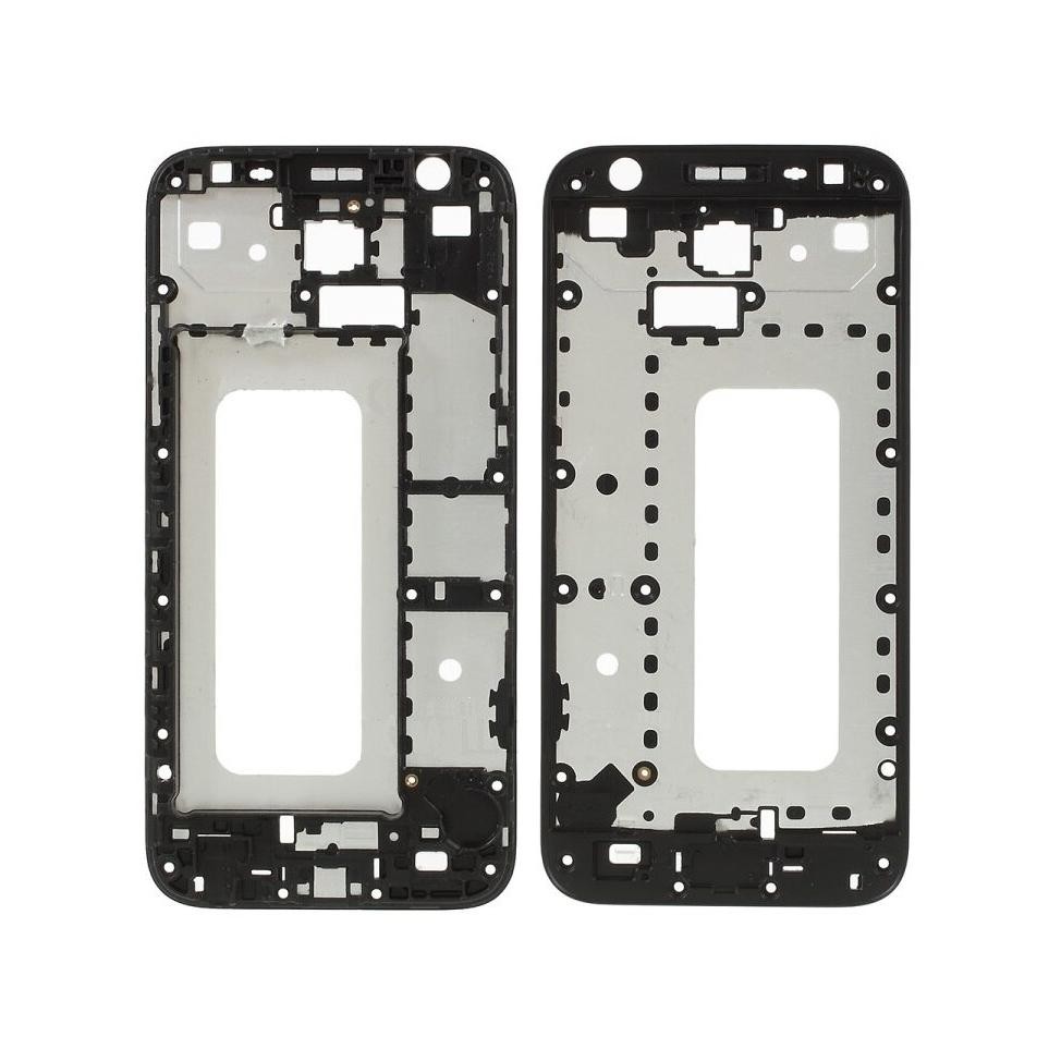 Lcd Frame Middle Chassis For Samsung Galaxy J3 17 White By Maxbhi Com