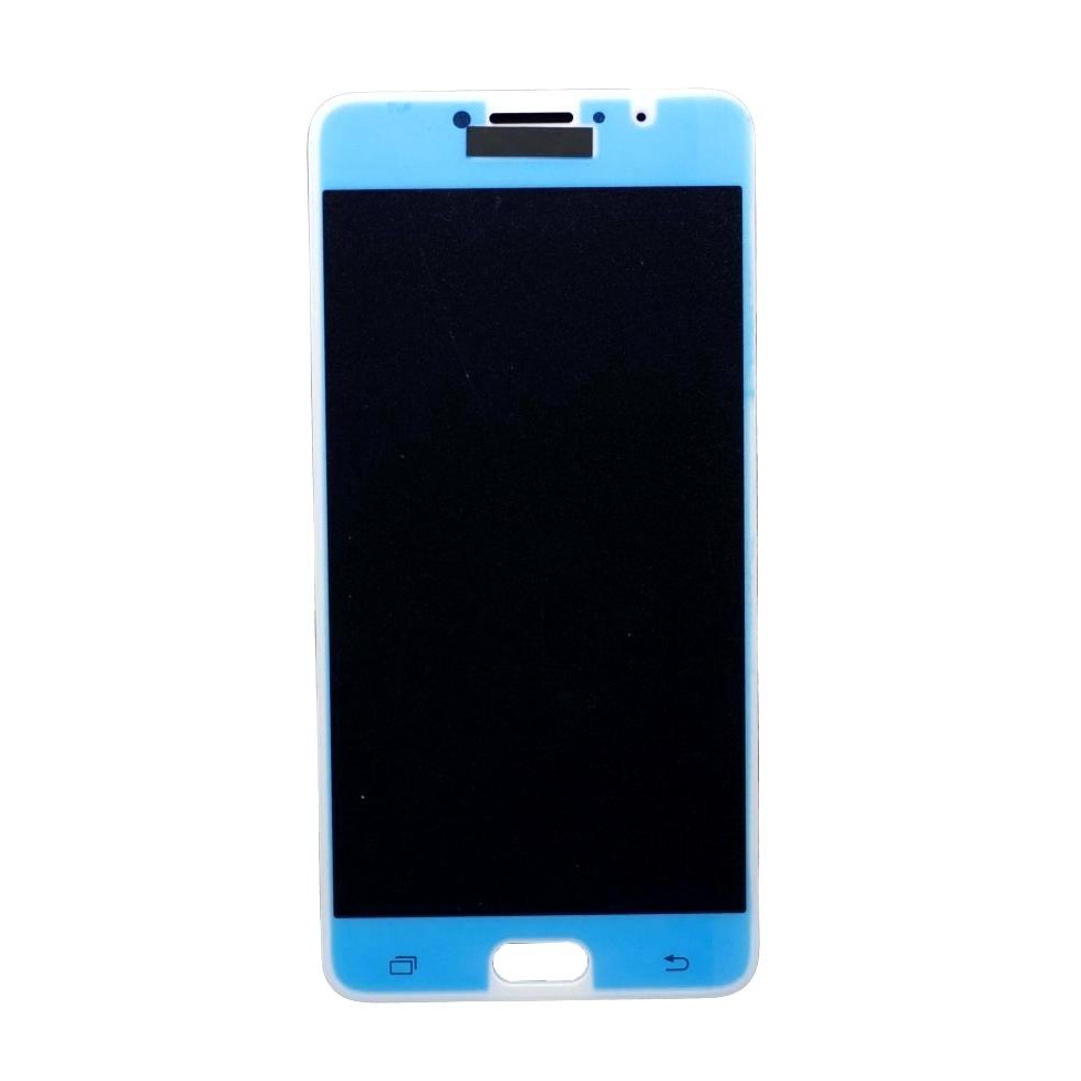 lcd with touch screen for samsung galaxy c7 pro gold display glass combo folder